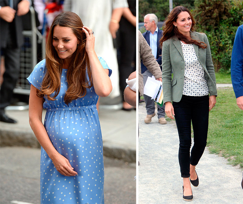 Kate Middleton después del parto