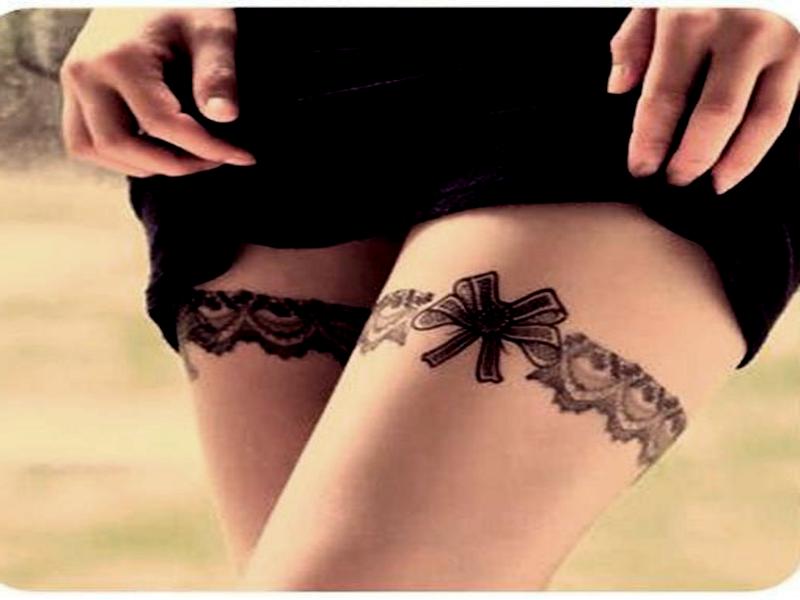 tatuaje en la pierna para mujer