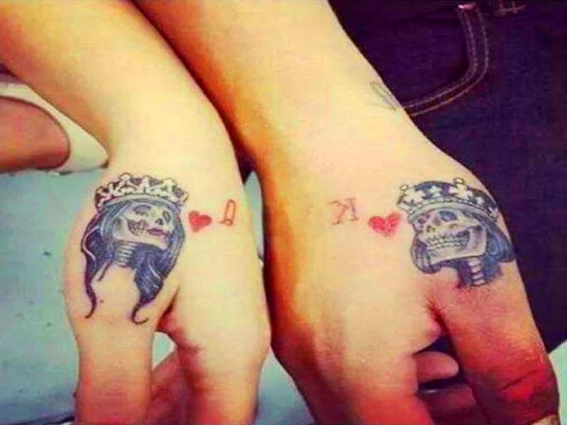 tatuajes en la muñeca para parejas